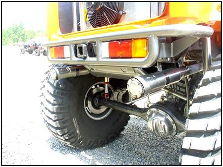 Brians ride combines an 82 Toyota mini truck front axle and an FJ60 Land